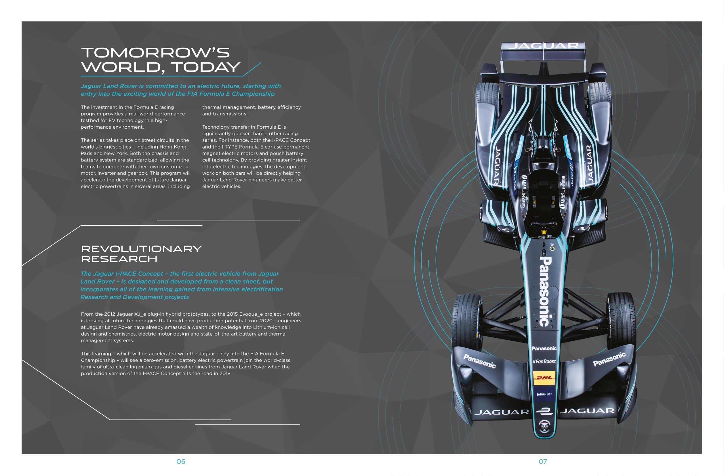 Jaguar I-Pace Concept Brochure Page 2
